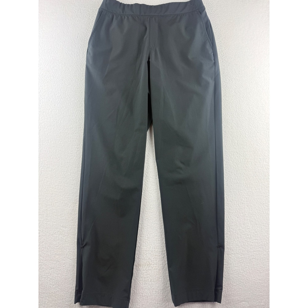 Tommy Bahama Golf Womens Black Performance Stretch Ankle Zip Pants Size S